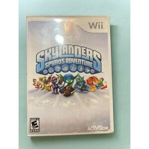 Wii Skylanders Video Game Spyro's Adventure Disc Case Artwork No Booklet